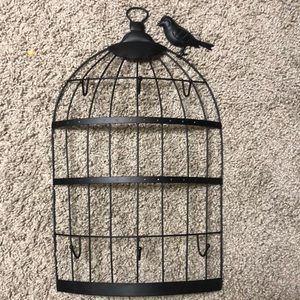 Jewelry Organization Hanging Bird Cage!